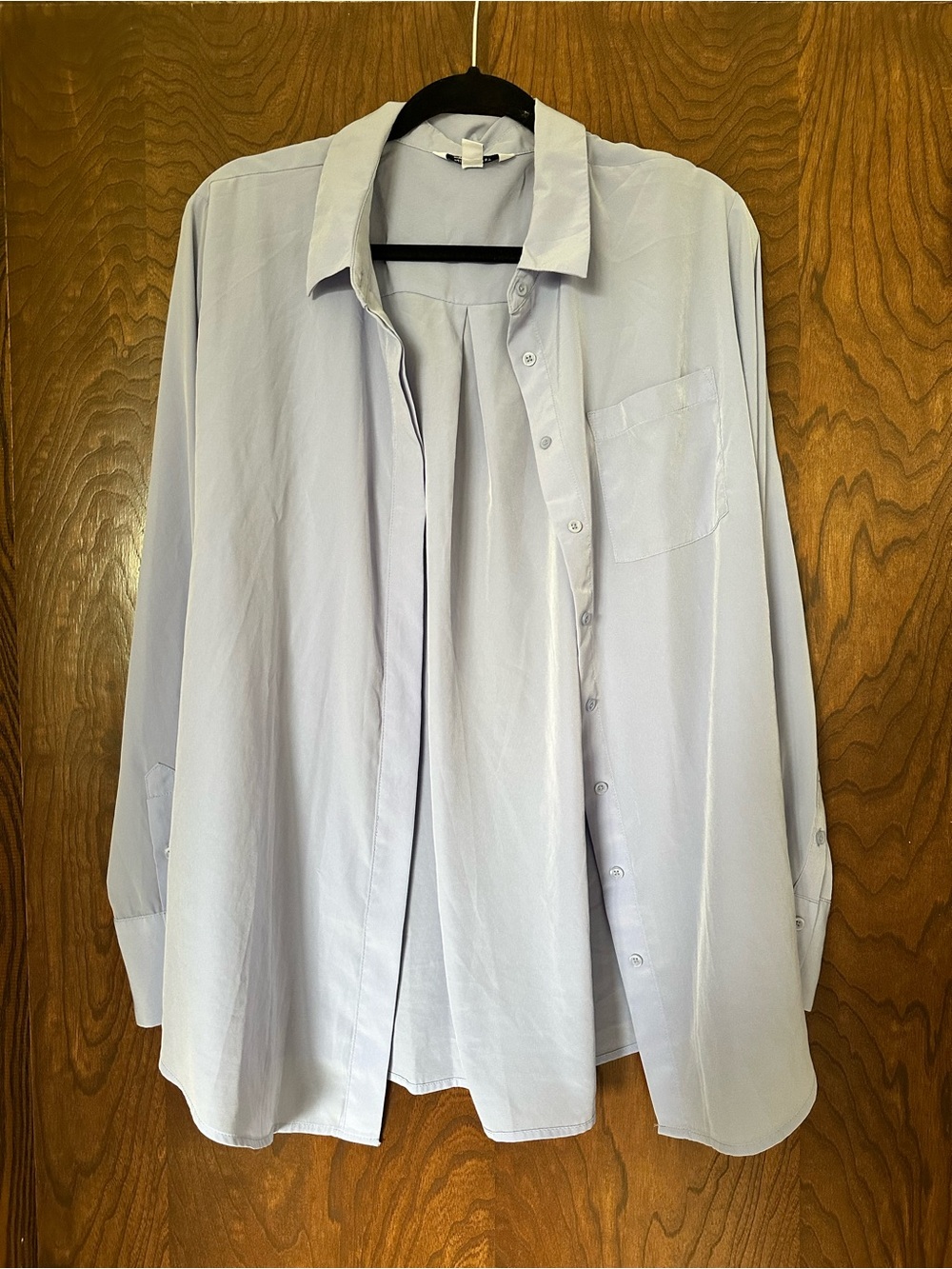 Nine West pastel purple Women's Button-Down Shirt